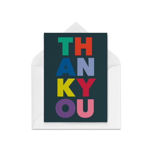 BIG THANK YOU card