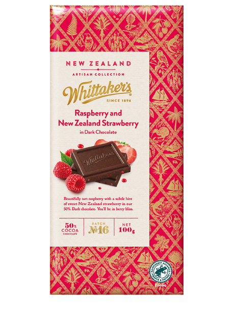 Whittakers Chocolate - Raspberry and Strawberry