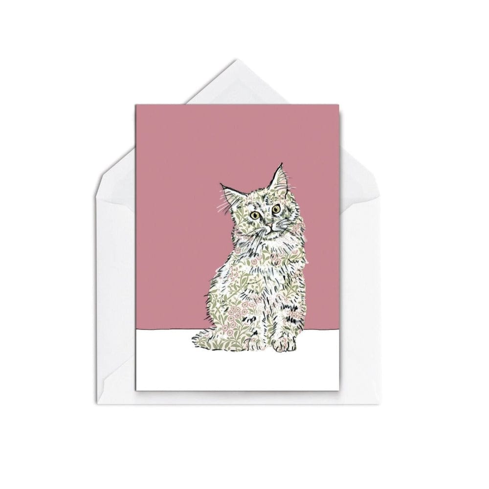 Maine Coon Cat - The Paper People Greeting Cards