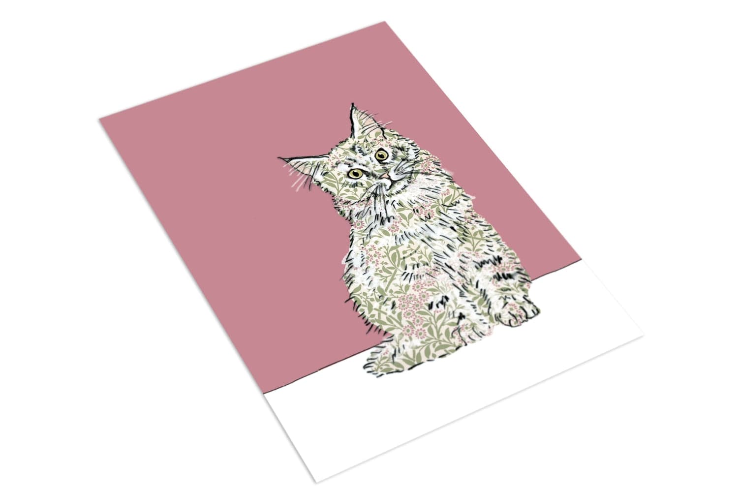 Maine Coon Cat - The Paper People Greeting Cards