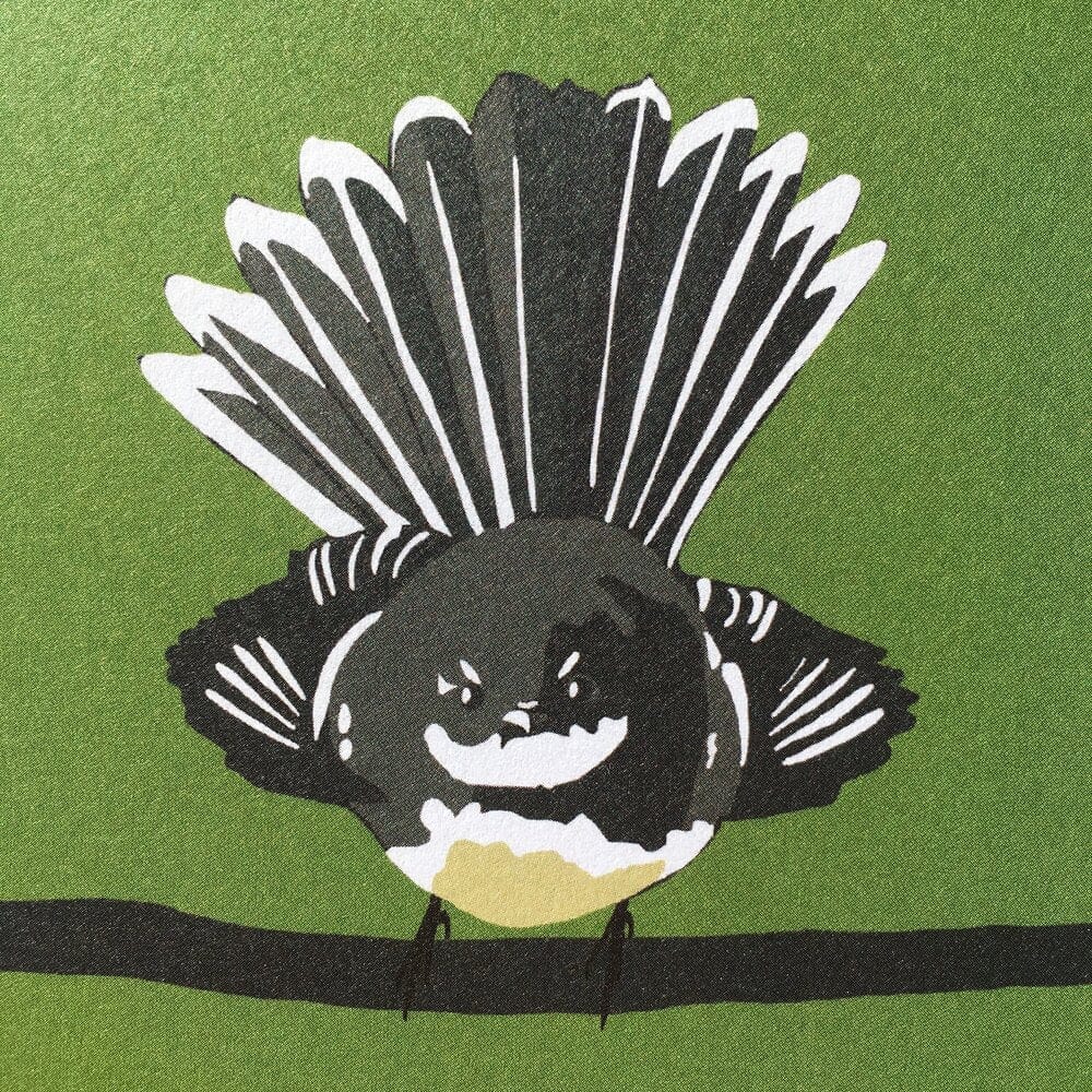 Fantail / Pīwakawaka  WS - The Paper People Greeting Cards