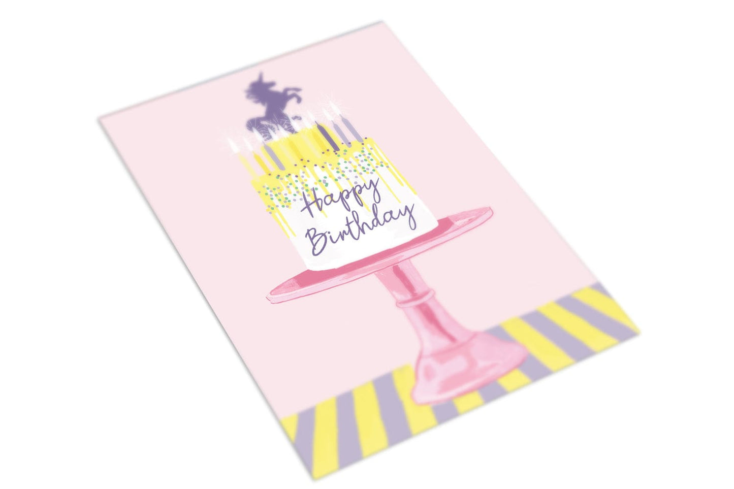 Happy Birthday Cake WS - The Paper People Greeting Cards