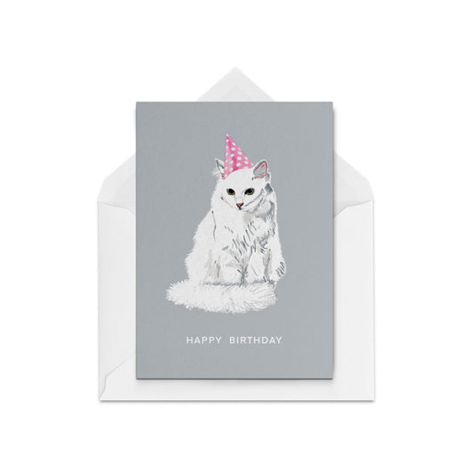 Cat Birthday Card