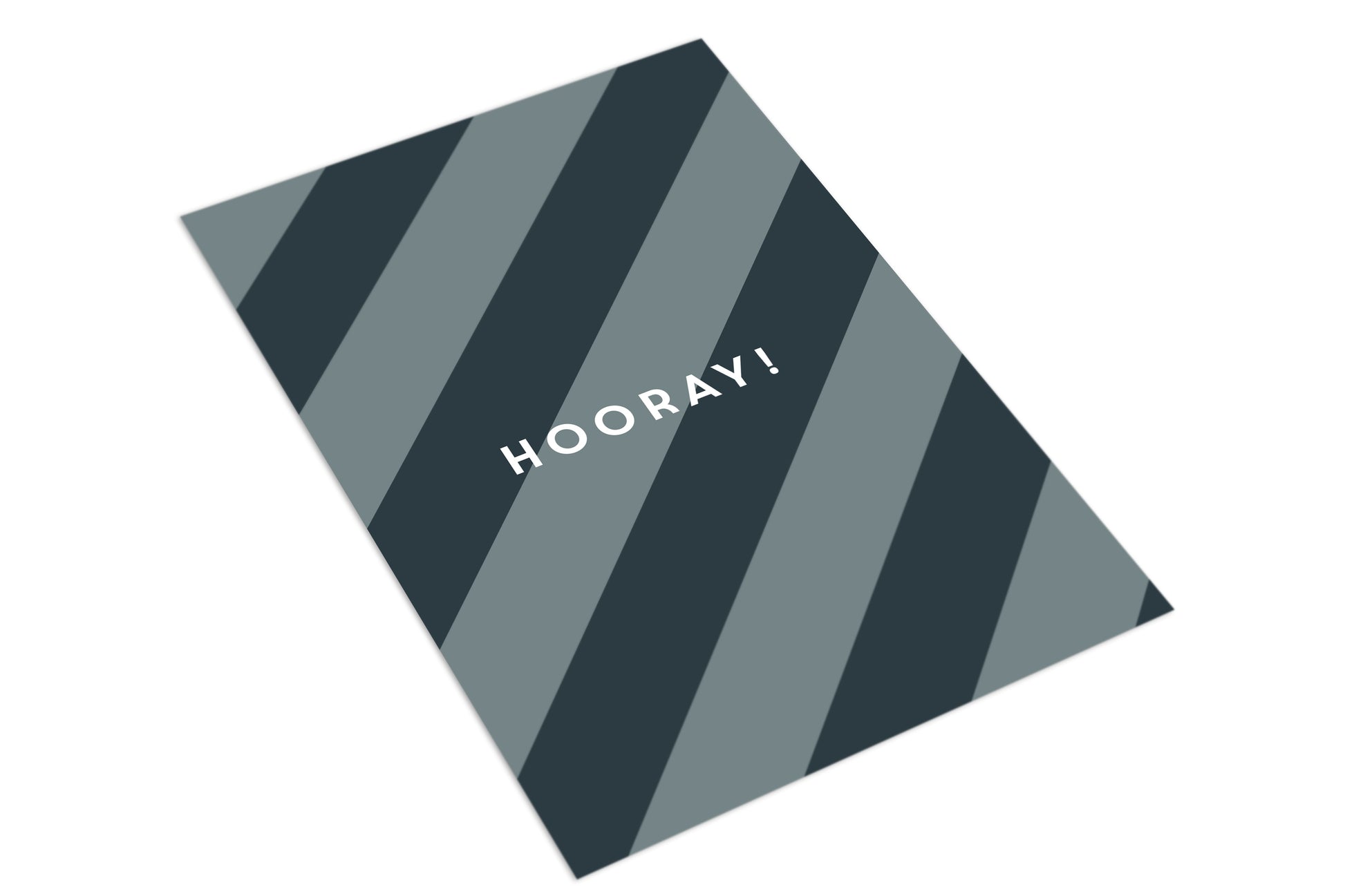 Hooray! Grey WS - The Paper People Greeting Cards