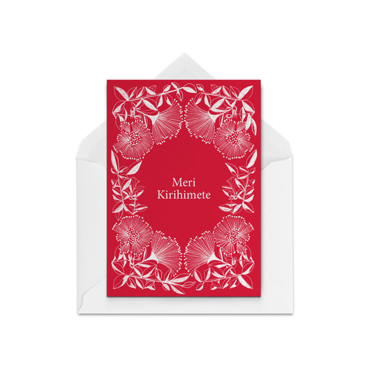 Meri Kirihimete WS - The Paper People Greeting Cards