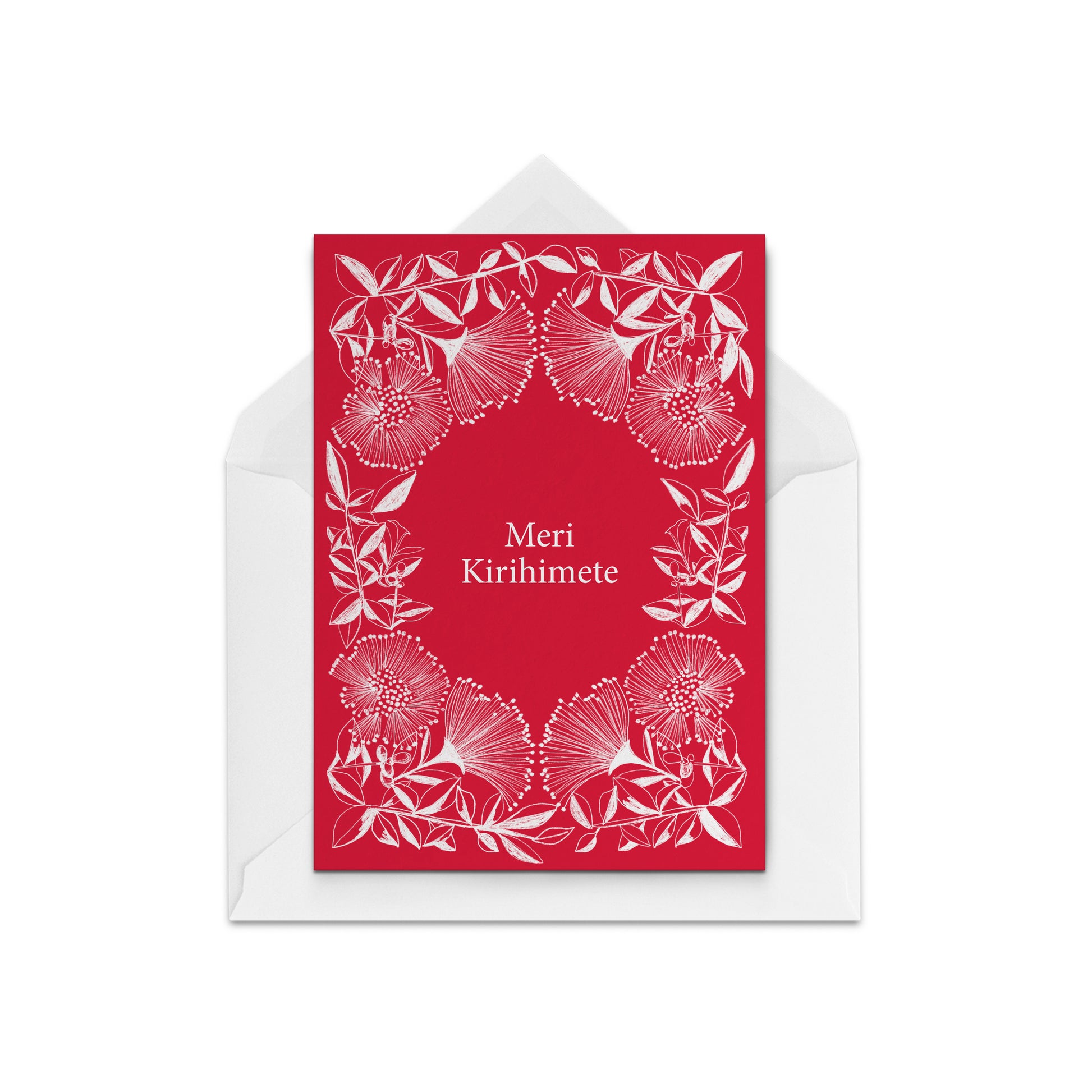 Meri Kirihimete - The Paper People Greeting Cards