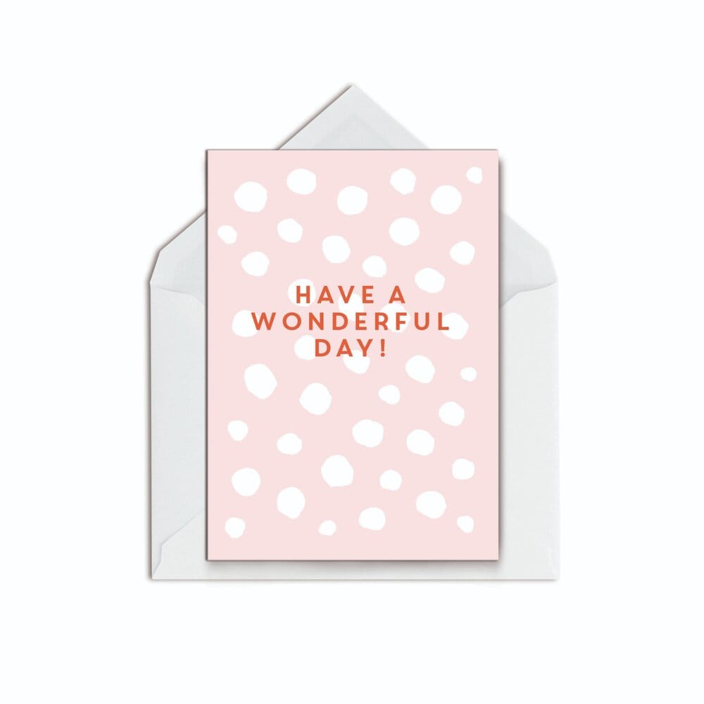 Wonderful Day WS - The Paper People Greeting Cards